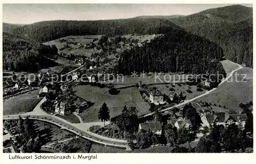 AK / Ansichtskarte Schoenmuenzach Murgtal Kat. Baiersbronn