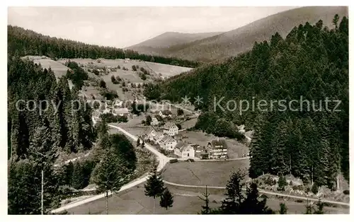 AK / Ansichtskarte Schoenmuenzach Murgtal Panorama Kat. Baiersbronn