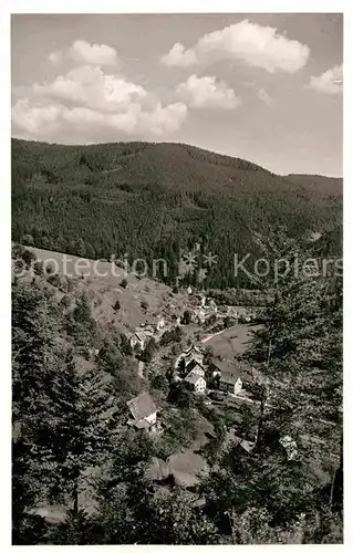 AK / Ansichtskarte Schoenmuenzach Murgtal Panorama Kat. Baiersbronn