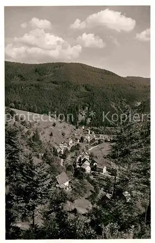 AK / Ansichtskarte Schoenmuenzach Murgtal Panorama Kat. Baiersbronn