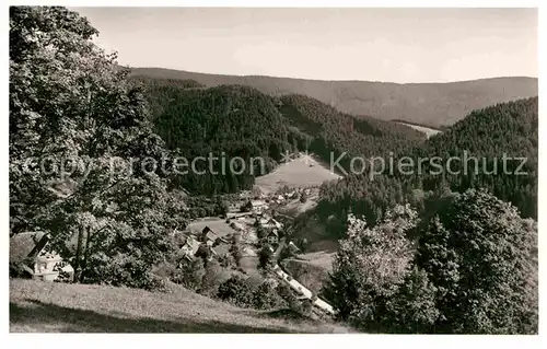 AK / Ansichtskarte Schoenmuenzach Murgtal Panorama Kat. Baiersbronn