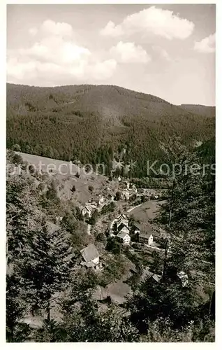 AK / Ansichtskarte Schoenmuenzach Murgtal Panorama Kat. Baiersbronn