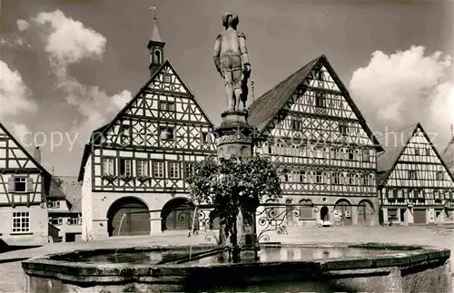 AK / Ansichtskarte Dornstetten Wuerttemberg Brunnen Kat. Dornstetten