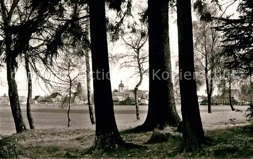 AK / Ansichtskarte Schoemberg Freudenstadt Teilansicht Kat. Seewald