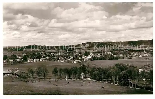 AK / Ansichtskarte Isny Allgaeu Panorama Kat. Isny im Allgaeu