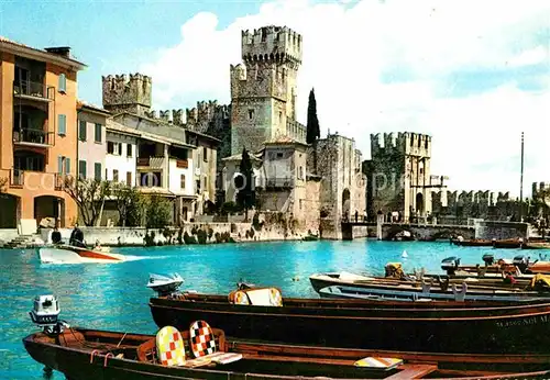 AK / Ansichtskarte Sirmione Lago di Garda El Castello Kat. Italien