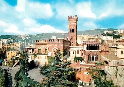 AK / Ansichtskarte Genova Genua Liguria Schloss D`Albertis Kat. Genova