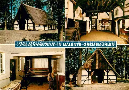 AK / Ansichtskarte Malente Gremsmuehlen Alte Raeucherkate Webstube Kneippheilbad Luftkurort Holsteinische Schweiz Kat. Malente