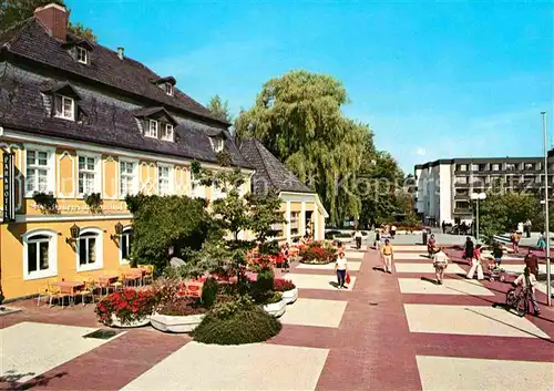 AK / Ansichtskarte Bad Sassendorf Fussgaengerzone im Kurzentrum Kat. Bad Sassendorf