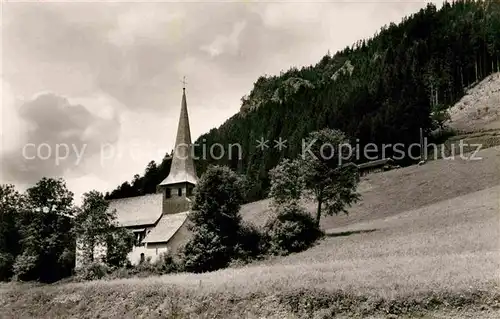 AK / Ansichtskarte Hoellental Schwarzwald St. Oswaldkapelle bei Hoellsteig Kat. Buchenbach