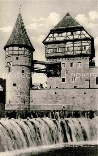 AK / Ansichtskarte Balingen Zollerschloss mit Wasserturm Kat. Balingen