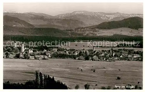 AK / Ansichtskarte Isny Allgaeu Panorama  Kat. Isny im Allgaeu