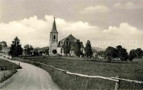 AK / Ansichtskarte Isny Allgaeu Friedhofskapelle Sankt Josef Kat. Isny im Allgaeu