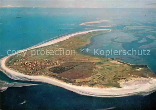 AK / Ansichtskarte Langeoog Nordseebad Nordseeinsel Fliegeraufnahme Kat. Langeoog