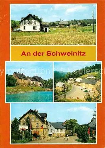 AK / Ansichtskarte Bruederwiese Teilansichten Betriebsferienheim Erich Weinert Oberlochmuehle an der Schweinitz