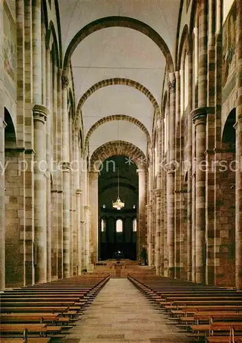 AK / Ansichtskarte Speyer Rhein Kaiserdom Mittelschiff mit Apsis Kat. Speyer