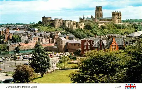 AK / Ansichtskarte Durham UK Cathedral and Castle