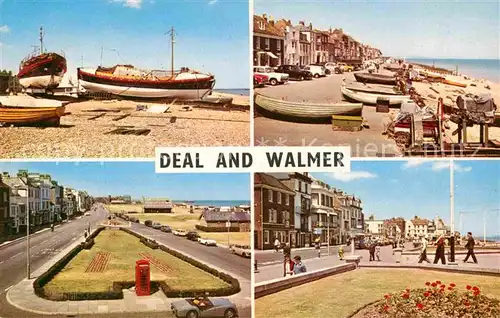 AK / Ansichtskarte Walmer Deal Strand Promenade Kat. Dover
