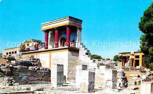 AK / Ansichtskarte Kreta Crete Minoan Palace of Knossos Kat. Insel Kreta