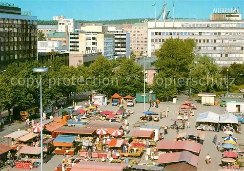 AK / Ansichtskarte Lahti Marktplatz Kat. Lahti