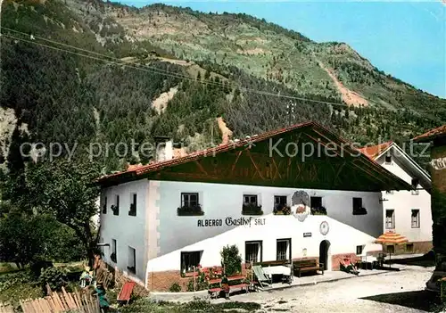 AK / Ansichtskarte Martelltal Albergo Gasthof Sali Kat. Vinschgau Bozen Suedtirol