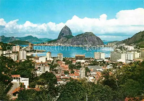 AK / Ansichtskarte Rio de Janeiro Panorama Zuckerhut Kat. Rio de Janeiro