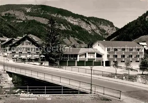 AK / Ansichtskarte Mellau Vorarlberg Gasthof Sonne Kat. Mellau