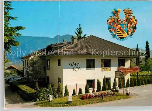 AK / Ansichtskarte Tramin Weinstrasse  Ferienwohnungen Garni Resi Doppelkarte 