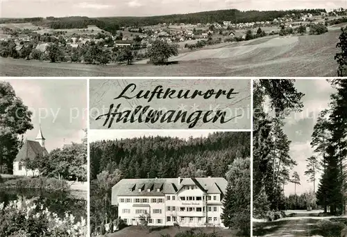 AK / Ansichtskarte Hallwangen Kurhaus Waldeck Kat. Dornstetten