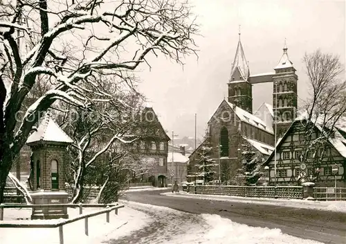 AK / Ansichtskarte Esslingen Neckar Stadtkirche Kat. Esslingen am Neckar