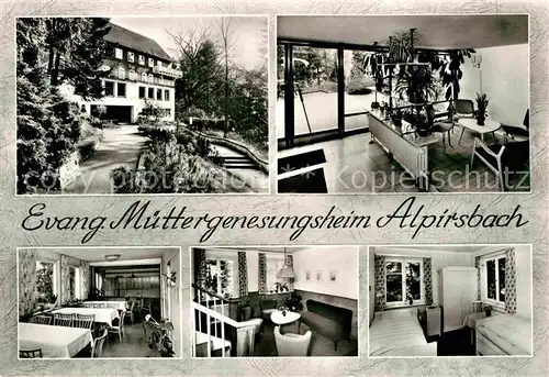 AK / Ansichtskarte Alpirsbach Evangelisches Muettergenesungsheim Haus Hellenberg Kat. Alpirsbach