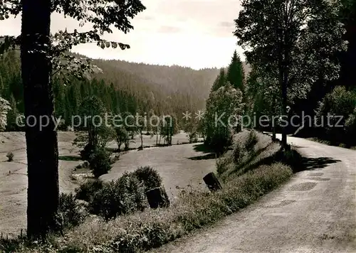 AK / Ansichtskarte Altensteig Schwarzwald Nagoldtal