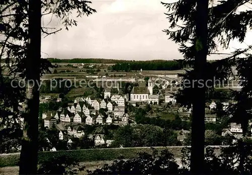 AK / Ansichtskarte Altensteig Schwarzwald Panorama 