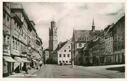 AK / Ansichtskarte Ravensburg Wuerttemberg Viehmarkt Kat. Ravensburg