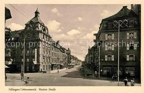 AK / Ansichtskarte Villingen Schwenningen Niedere Strasse Kat. Villingen Schwenningen