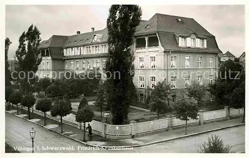 AK / Ansichtskarte Villingen Schwenningen Friedrich Krankenhaus Kat. Villingen Schwenningen