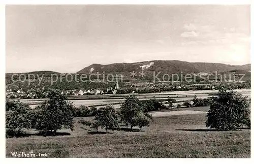 AK / Ansichtskarte Weilheim Teck Panorama Kat. Weilheim an der Teck