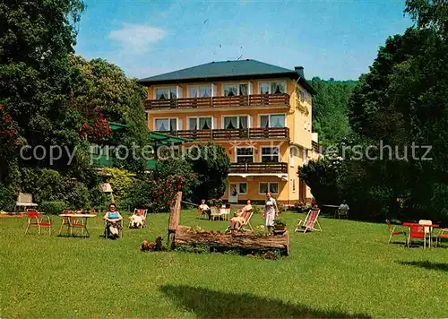 AK / Ansichtskarte Sinspelt Hotel Altringer Garten Liegewiese Deutsch Luxemburgischer Naturpark Kat. Sinspelt