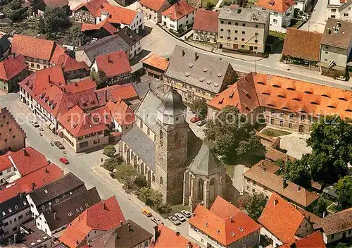 AK / Ansichtskarte Weismain Fliegeraufnahme Pfarrkirche St Martin Kat. Weismain