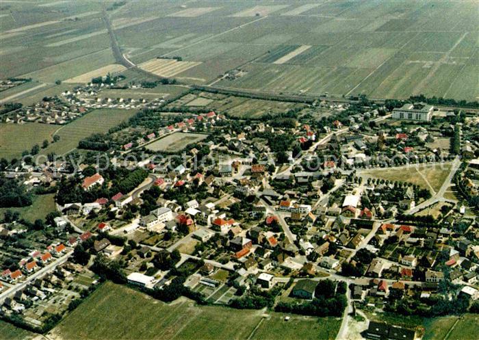 AK / Ansichtskarte Lunden Holstein Fliegeraufnahme Kat. Lunden Nr