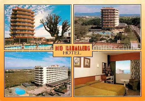 AK / Ansichtskarte Playa de Palma Mallorca Hotel Riu Caballero Swimmingpool Zimmer Kat. Spanien