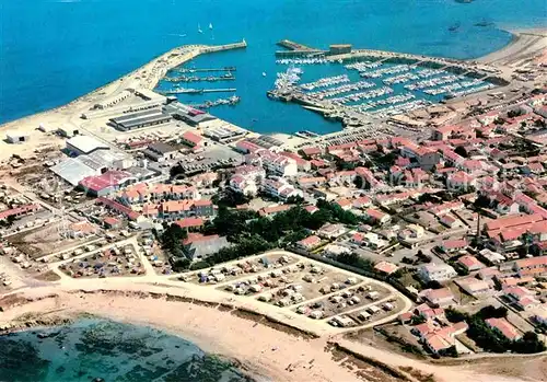 AK / Ansichtskarte Vendee Noirmoutier Herbaudiere Vue aerienne 