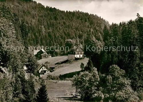 AK / Ansichtskarte Hinterlangenbach Baiersbronn Teilansicht  Kat. Baiersbronn