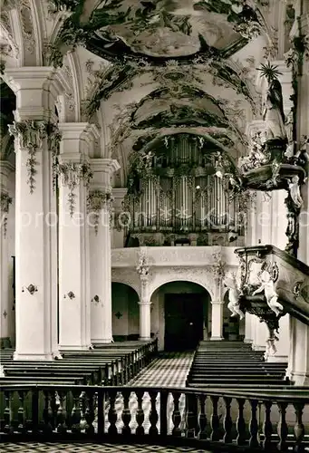 AK / Ansichtskarte Isny Allgaeu Ehemalige Klosterkirche Sankt Georg Kat. Isny im Allgaeu