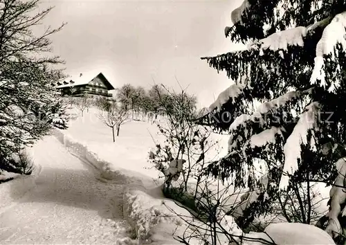 AK / Ansichtskarte Isny Allgaeu Berghotel Jaegerhof Kat. Isny im Allgaeu