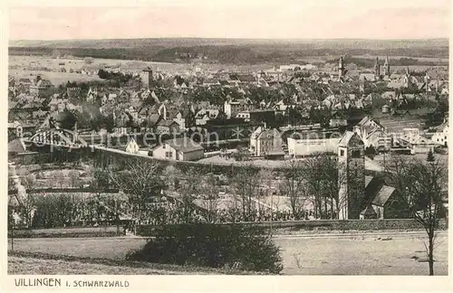 AK / Ansichtskarte Villingen Schwenningen Panorama Bruecke Kat. Villingen Schwenningen