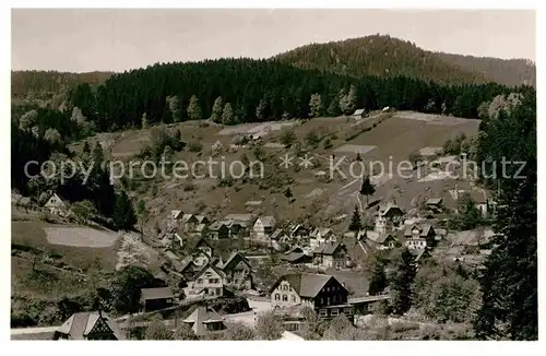 AK / Ansichtskarte Schoenmuenzach Murgtal Panorama Kat. Baiersbronn