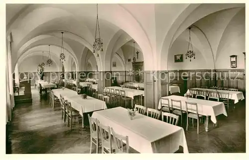 AK / Ansichtskarte Siessen Bad Saulgau Institut Kloster Speisesaal Kat. Bad Saulgau