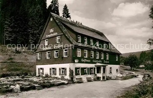 AK / Ansichtskarte Altensteig Schwarzwald Gasthaus Pension Kropfmuehle
