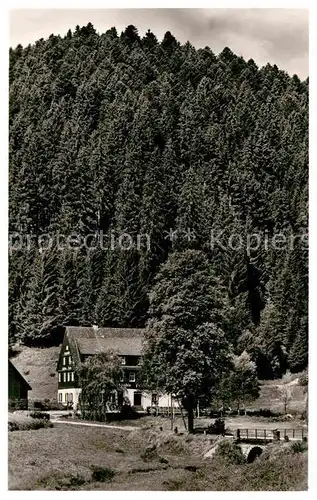 AK / Ansichtskarte Altensteig Schwarzwald Gasthaus Pension Kropfmuehle